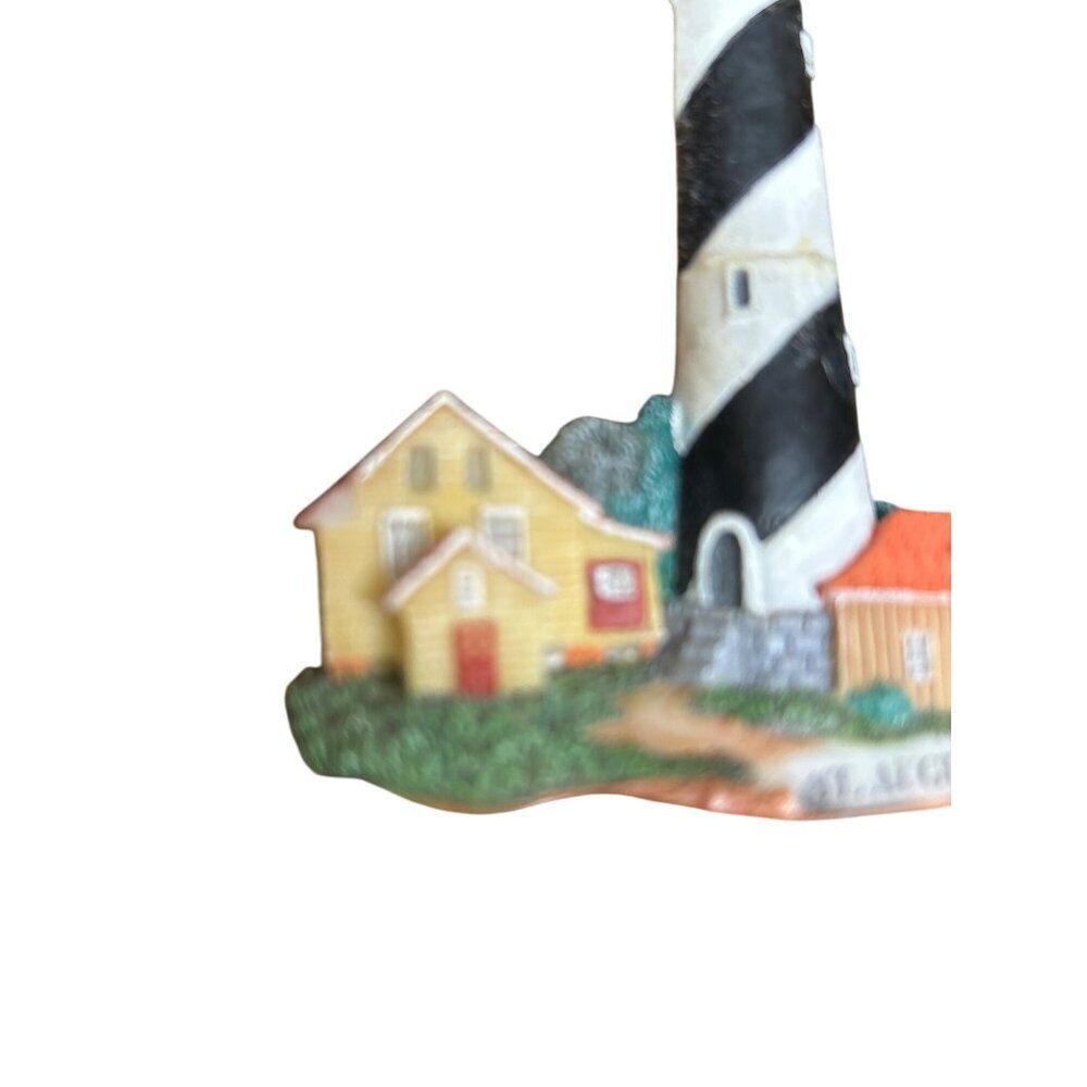 Set Of 3 Coastal Lighthouse Resin Magnets St. Augustine FL Love Point MD Grosse - Picture 8 of 8